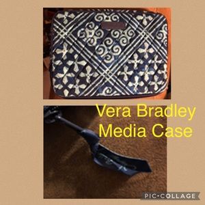 Like New Vera Bradley Media Case - 8.5” x 6”
